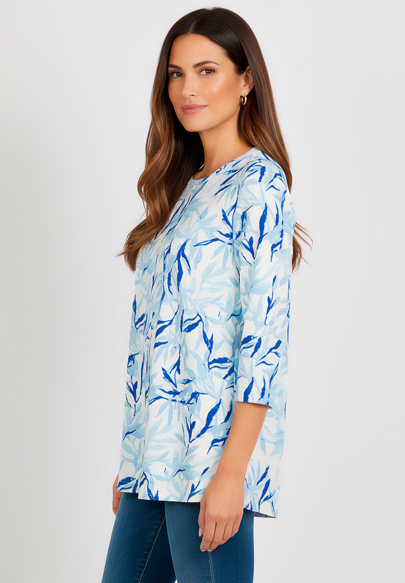 Stretch Knit Swing Tunic image number 2