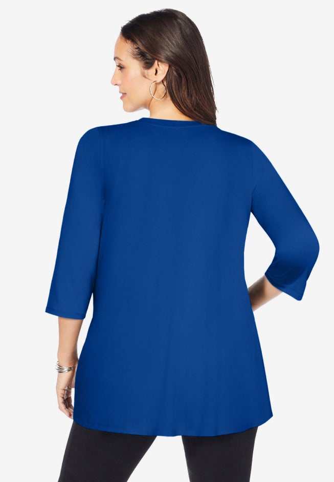 Stretch Knit Swing Tunic image number 2
