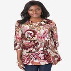 Stretch Knit Swing Tunic image number null