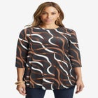 Stretch Knit Swing Tunic image number null