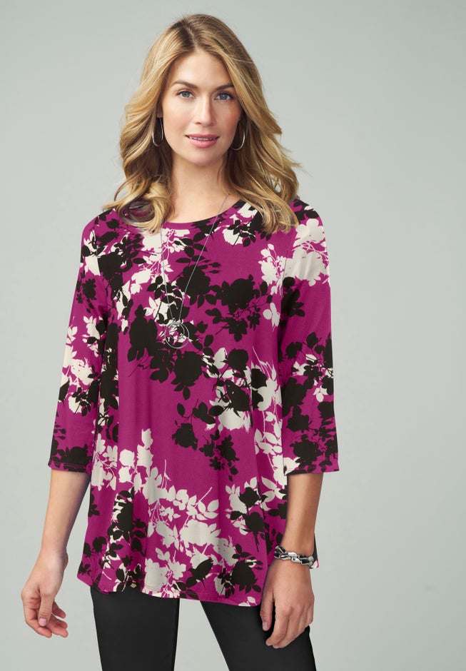 Stretch Knit Swing Tunic image number 2