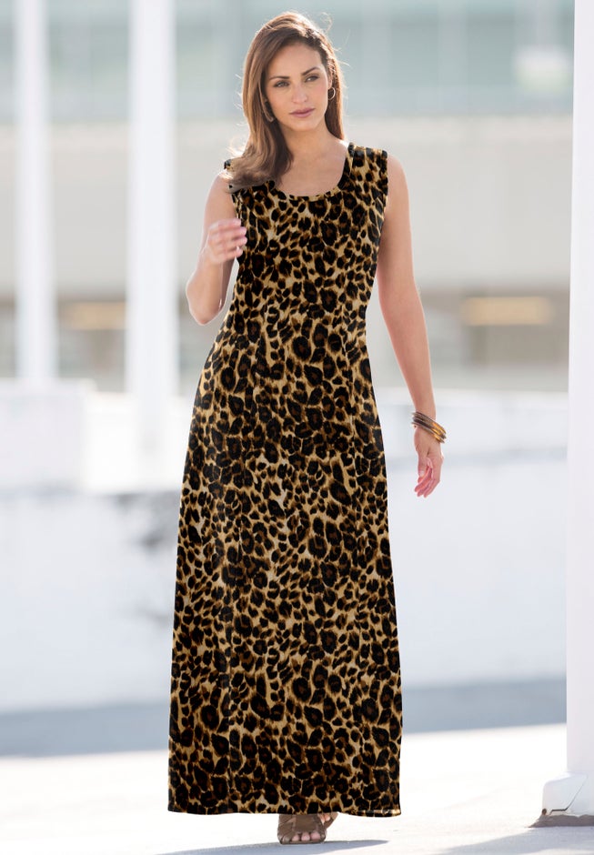 Denim Maxi Dress image number 0