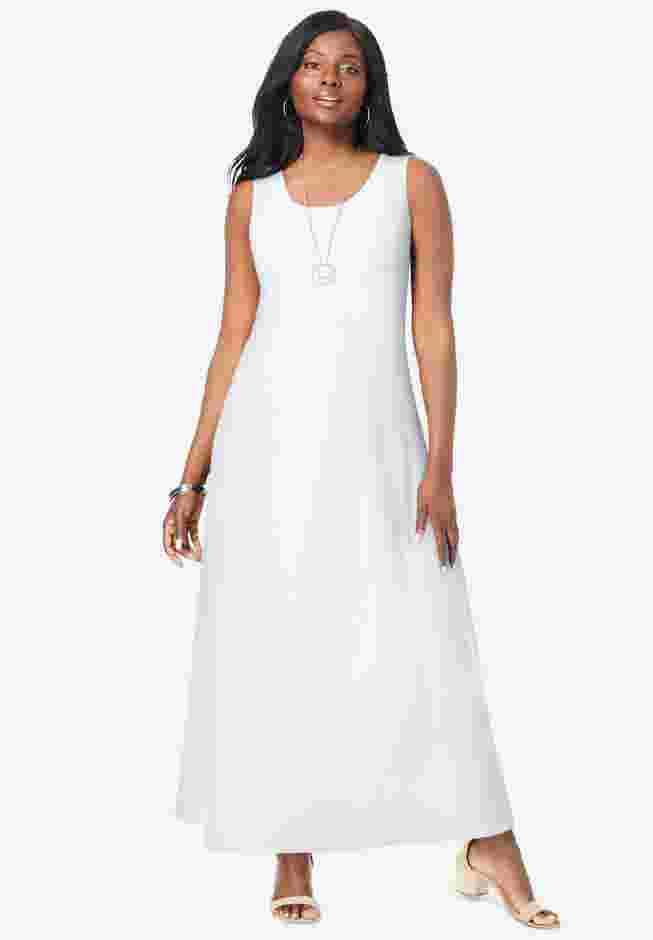 Denim Maxi Dress image number 0