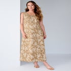 Denim Maxi Dress image number null