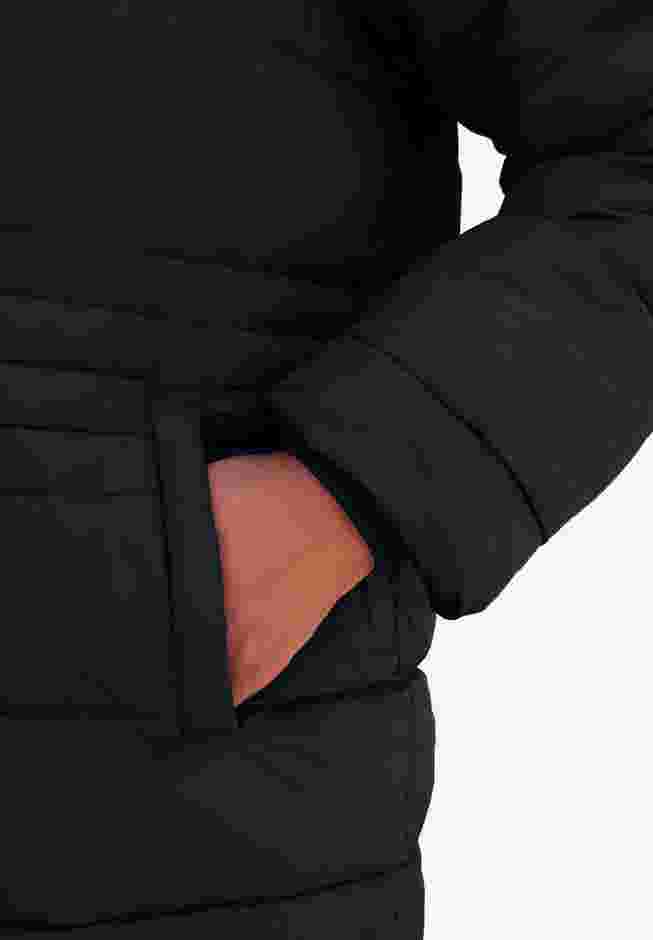 Quilted Lightweight Puffer Jacket image number 3