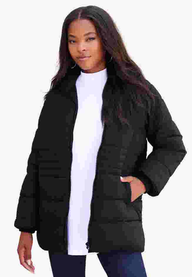 Quilted Lightweight Puffer Jacket image number 0