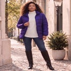 Plus Size Lightweight Quilted Jacket image number 0