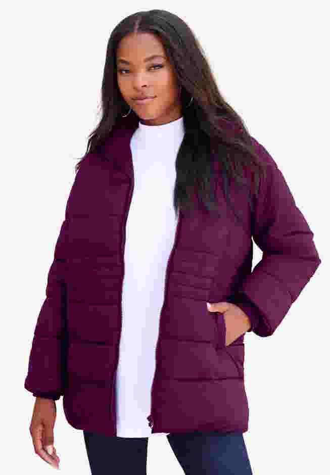 Quilted Lightweight Puffer Jacket image number 0