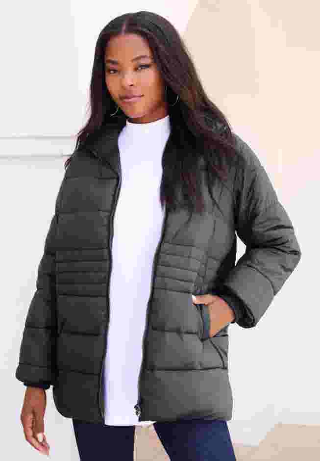 Quilted Lightweight Puffer Jacket image number 0