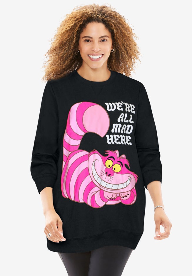 Disney Cheshire Cat Fleece Sweatshirt image number null