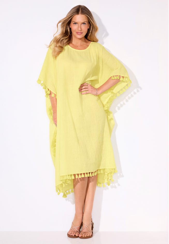 Everly Pom Pom Cover Up Tunic image number 3