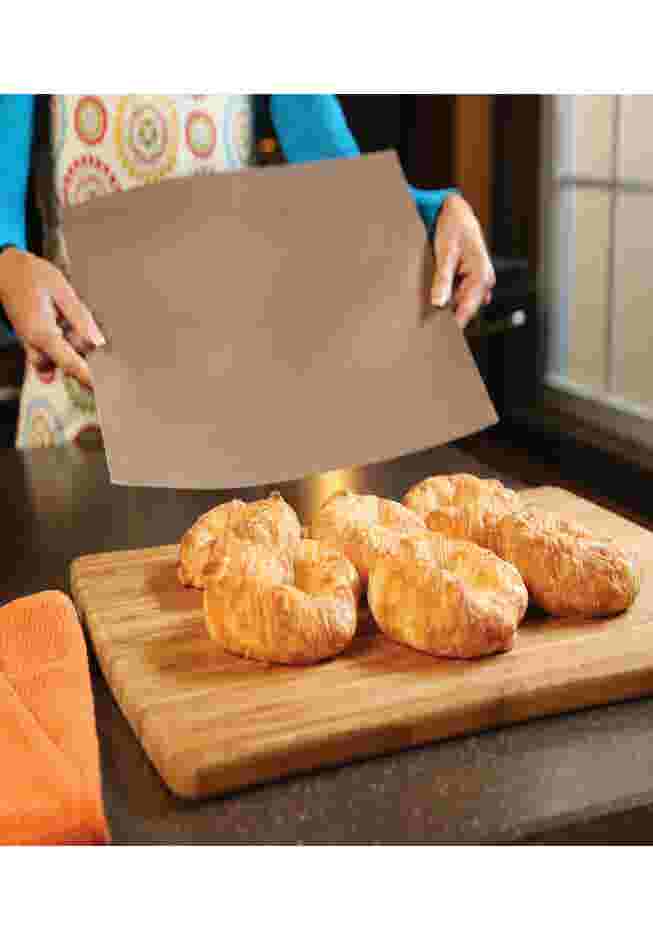 Yoshi™ Copper Grill & Bake Mats, Set of 2 image number 3