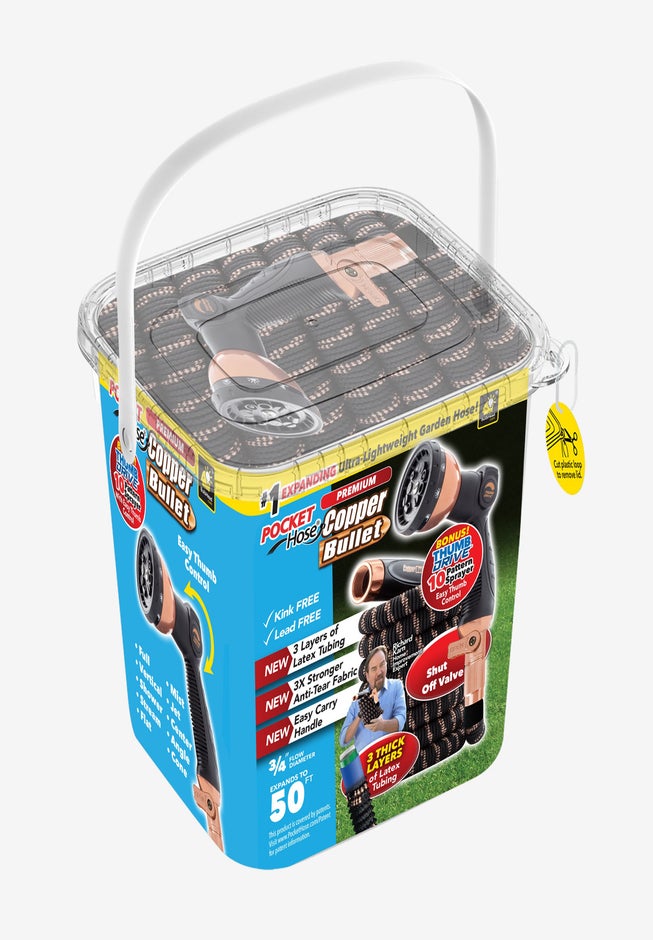 50ft. Pocket Hose® Copper Bullet™ Hose image number 1