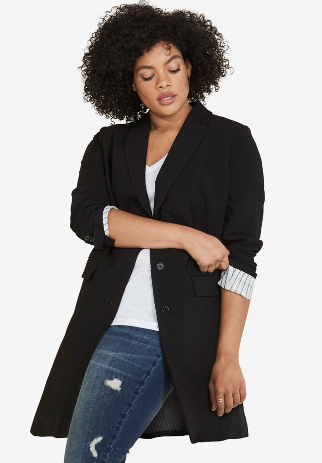 Long Boyfriend Blazer image number 0