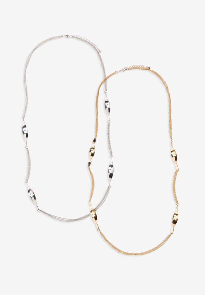 Twisted Knot Necklace image number 1