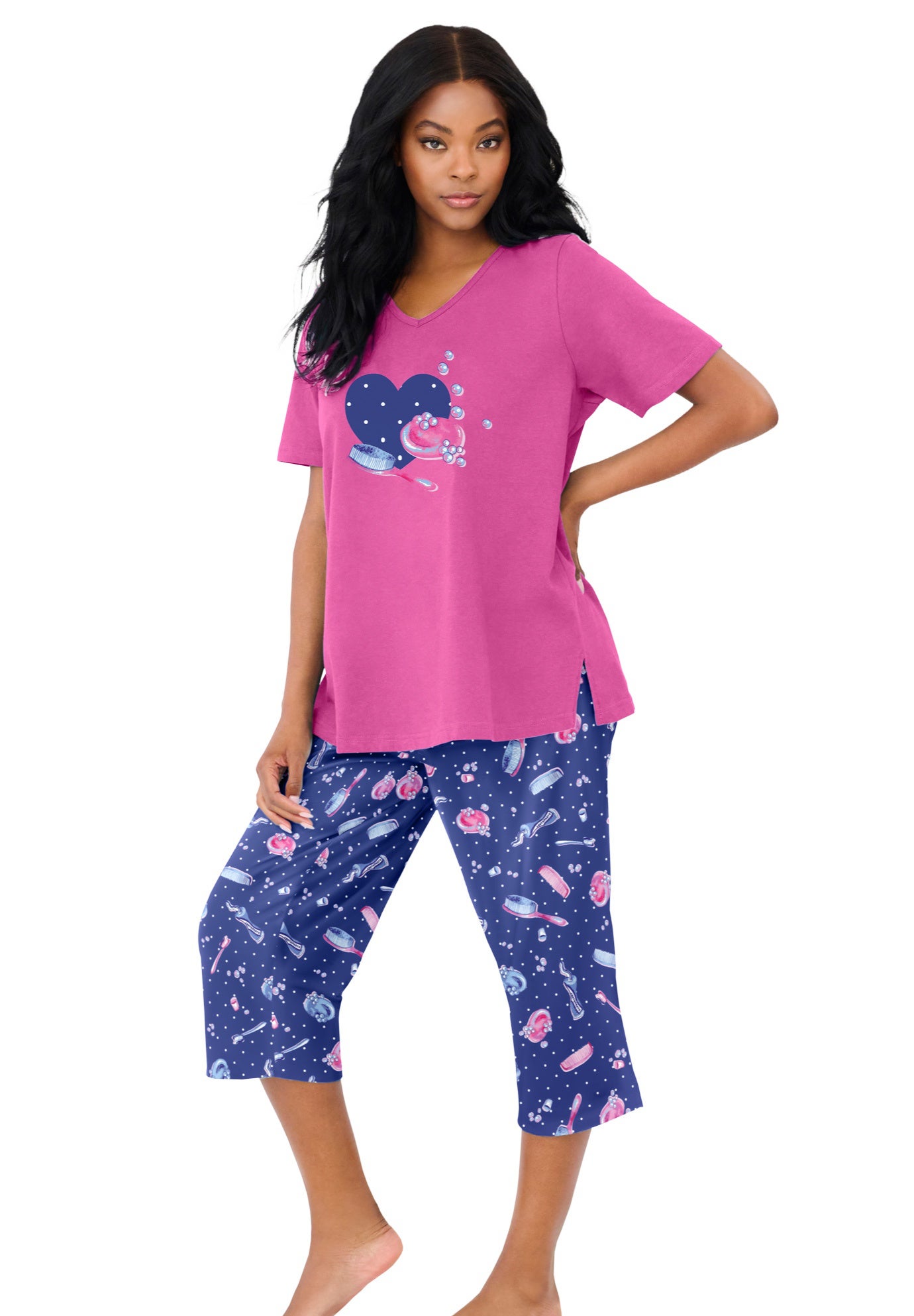 2-Piece Capri PJ Set image number 0
