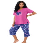 2-Piece Capri PJ Set image number null