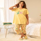 2-Piece Capri Cotton PJ Set image number null