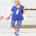 2-Piece Capri PJ Set image number null
