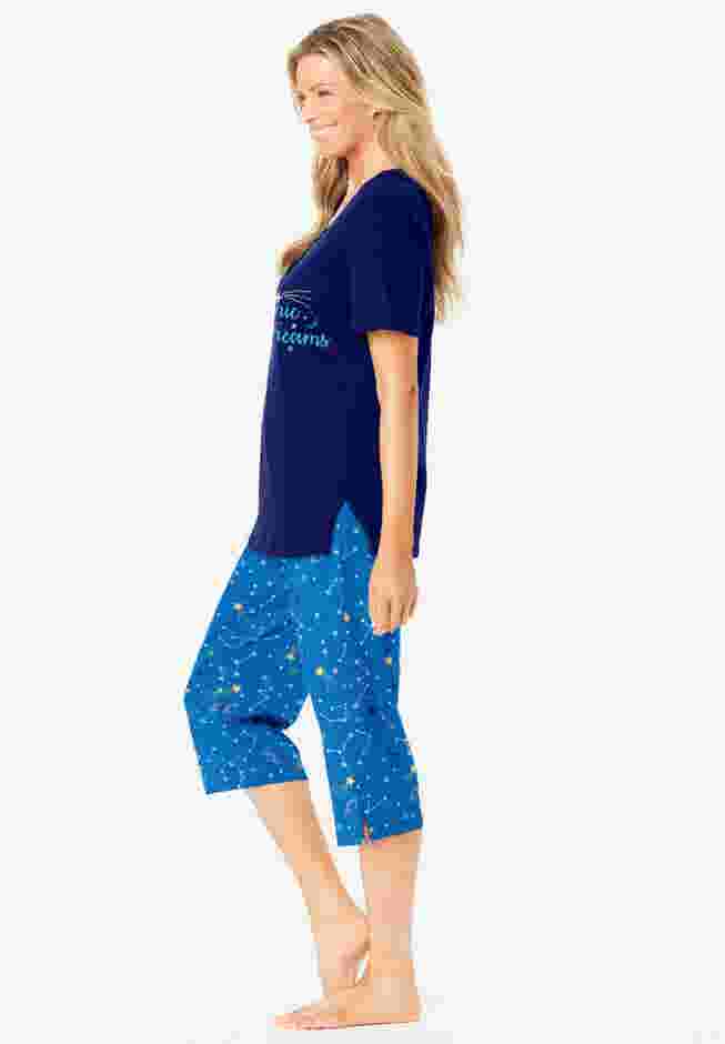 2-Piece Capri PJ Set image number 2