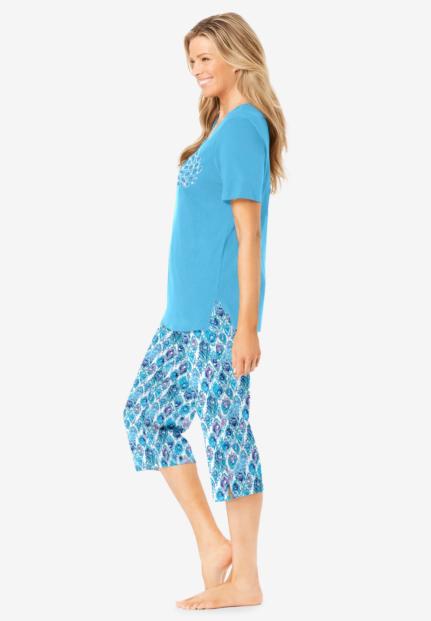 2-Piece Capri PJ Set image number 2