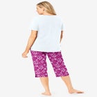 2-Piece Capri PJ Set image number null