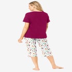 2-Piece Capri Cotton PJ Set image number 1
