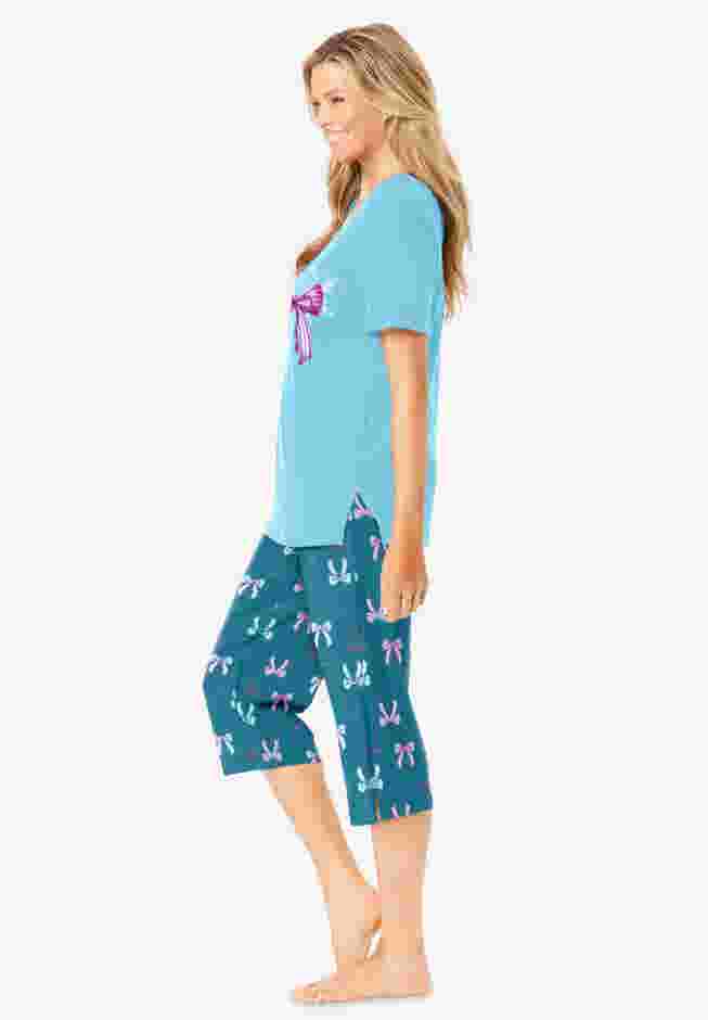 2-Piece Capri PJ Set image number 2