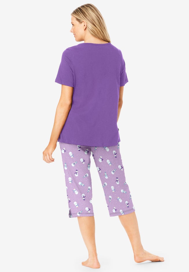 2-Piece Capri PJ Set image number 1