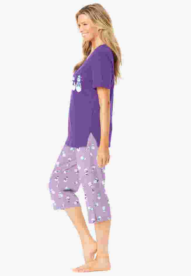 2-Piece Capri PJ Set image number 2