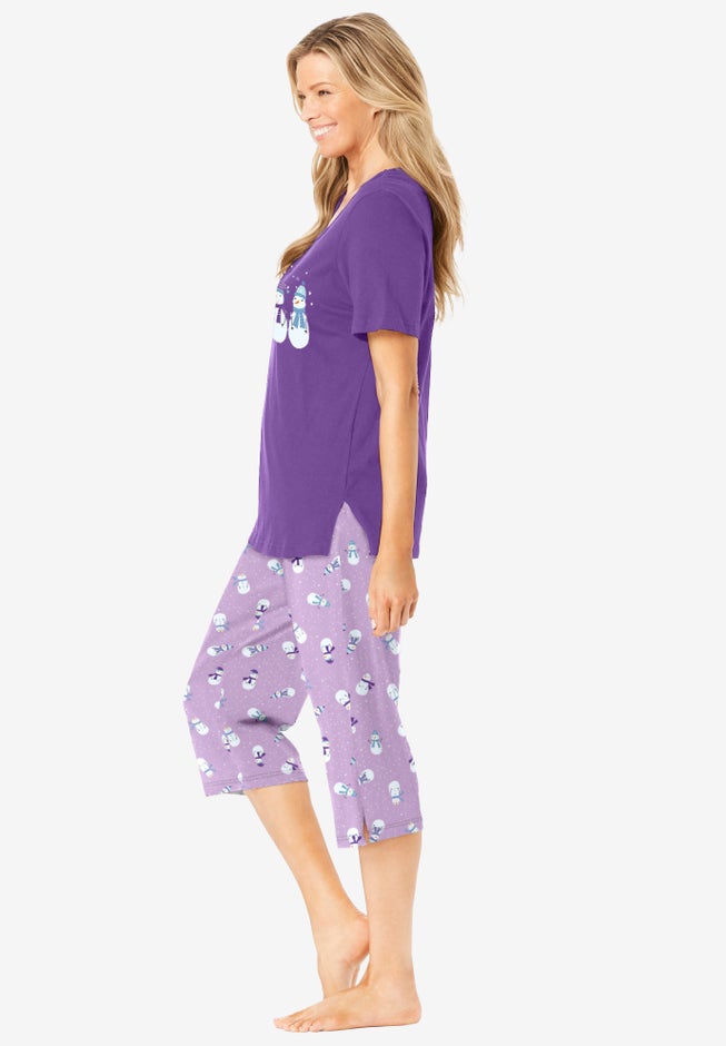 2-Piece Capri PJ Set image number 2