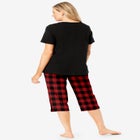 2-Piece Capri Cotton PJ Set image number null
