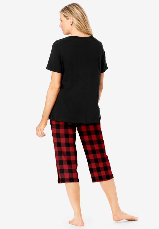 2-Piece Capri Cotton PJ Set image number 1