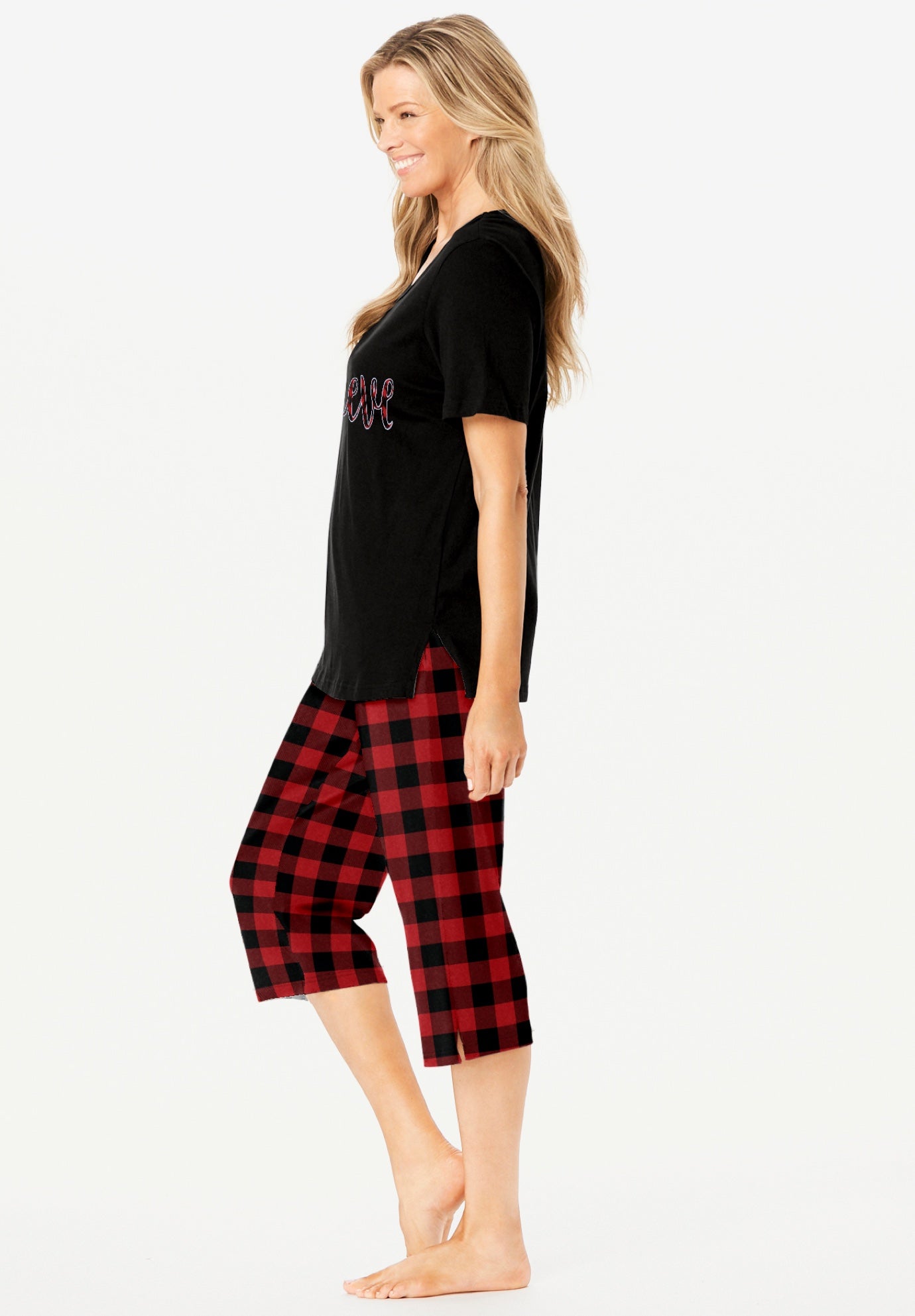 2-Piece Capri Cotton PJ Set image number 2