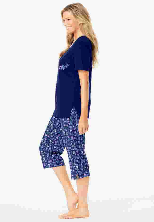 2-Piece Capri PJ Set image number 2