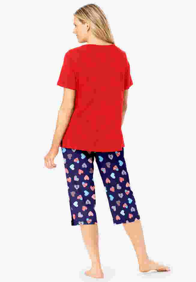 2-Piece Capri PJ Set image number 1