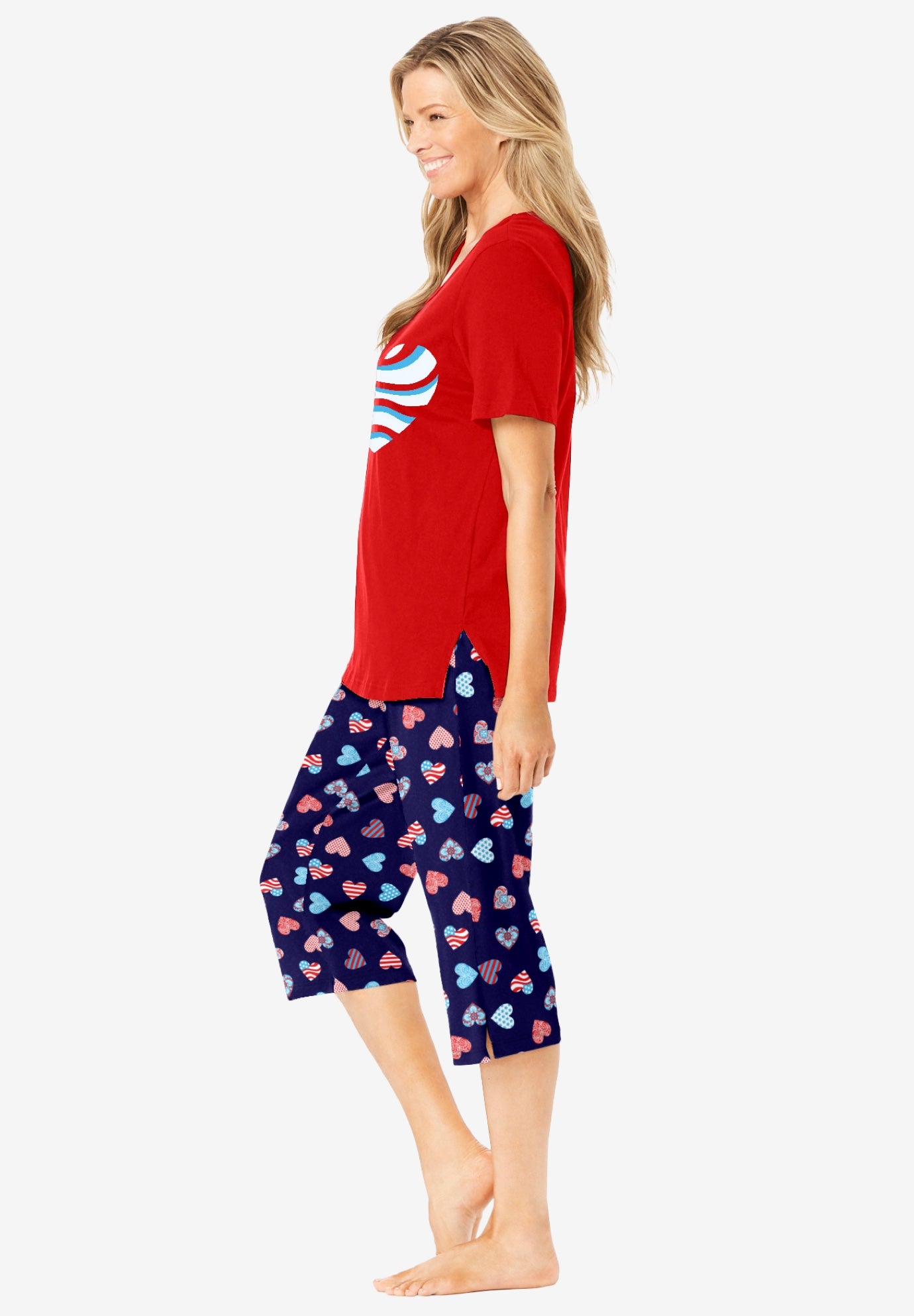 2-Piece Capri PJ Set image number 2