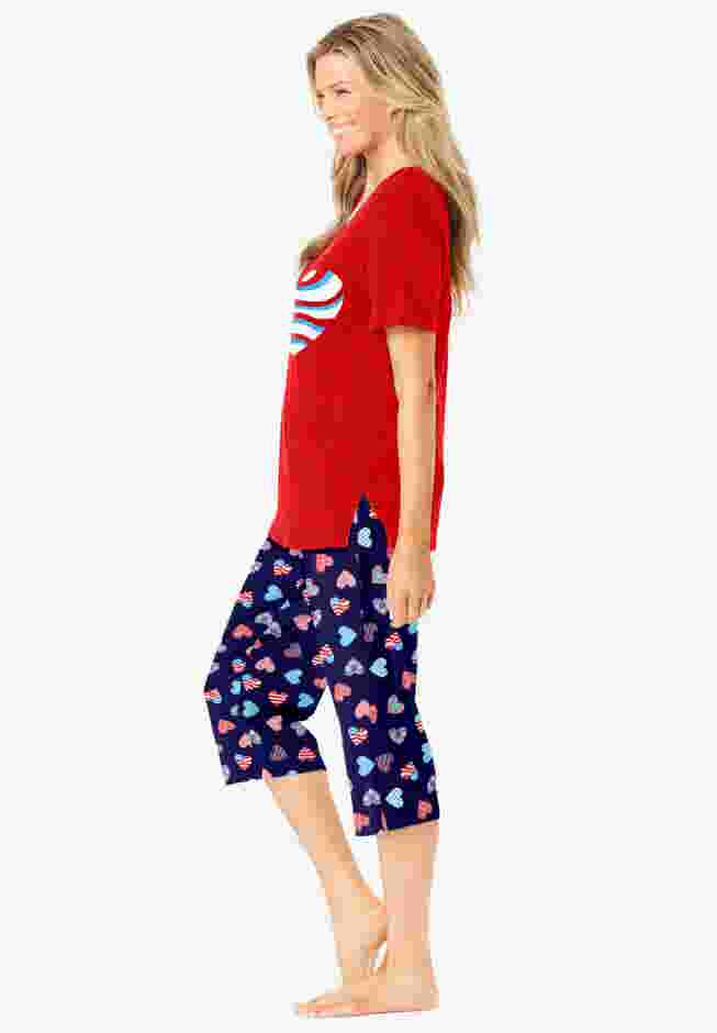 2-Piece Capri PJ Set image number 2