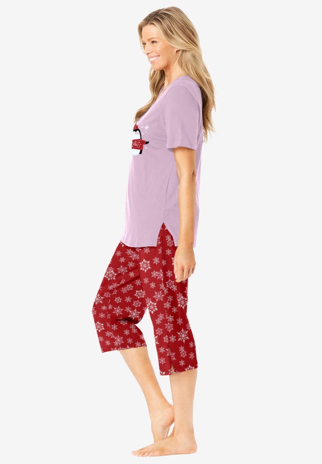 2-Piece Capri PJ Set image number 2