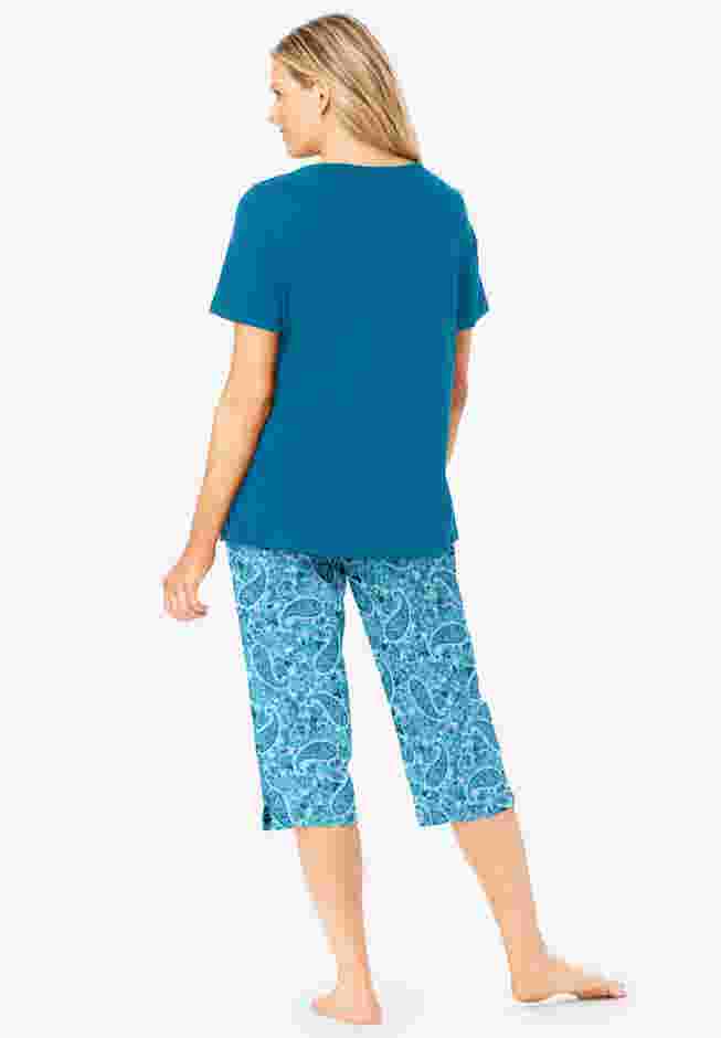 2-Piece Capri PJ Set image number 1