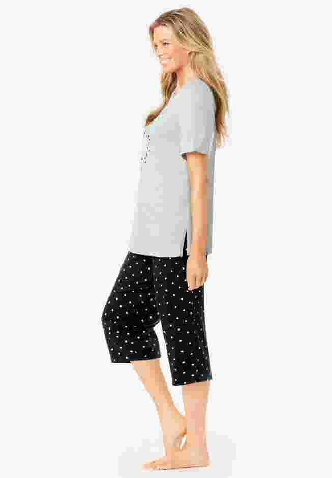 2-Piece Capri PJ Set image number 1