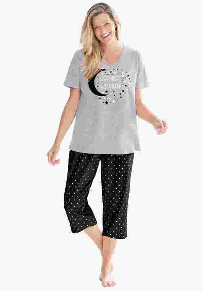 2-Piece Capri PJ Set image number 0