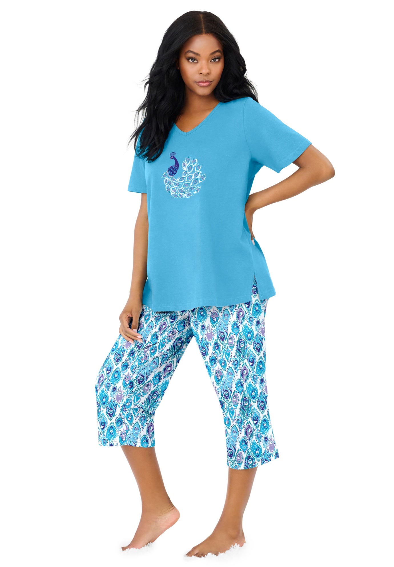 2-Piece Capri PJ Set image number 0