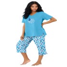 2-Piece Capri PJ Set image number null