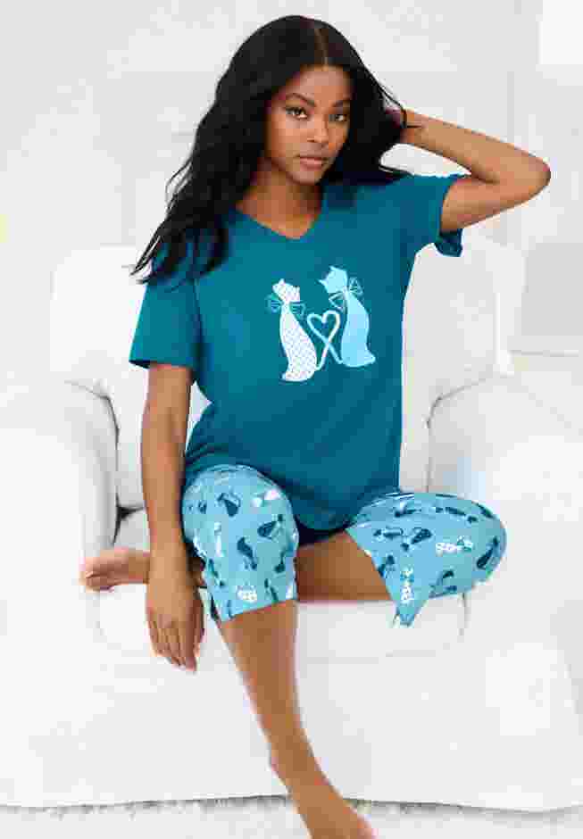 2-Piece Capri PJ Set image number 4
