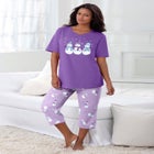 2-Piece Capri PJ Set image number null