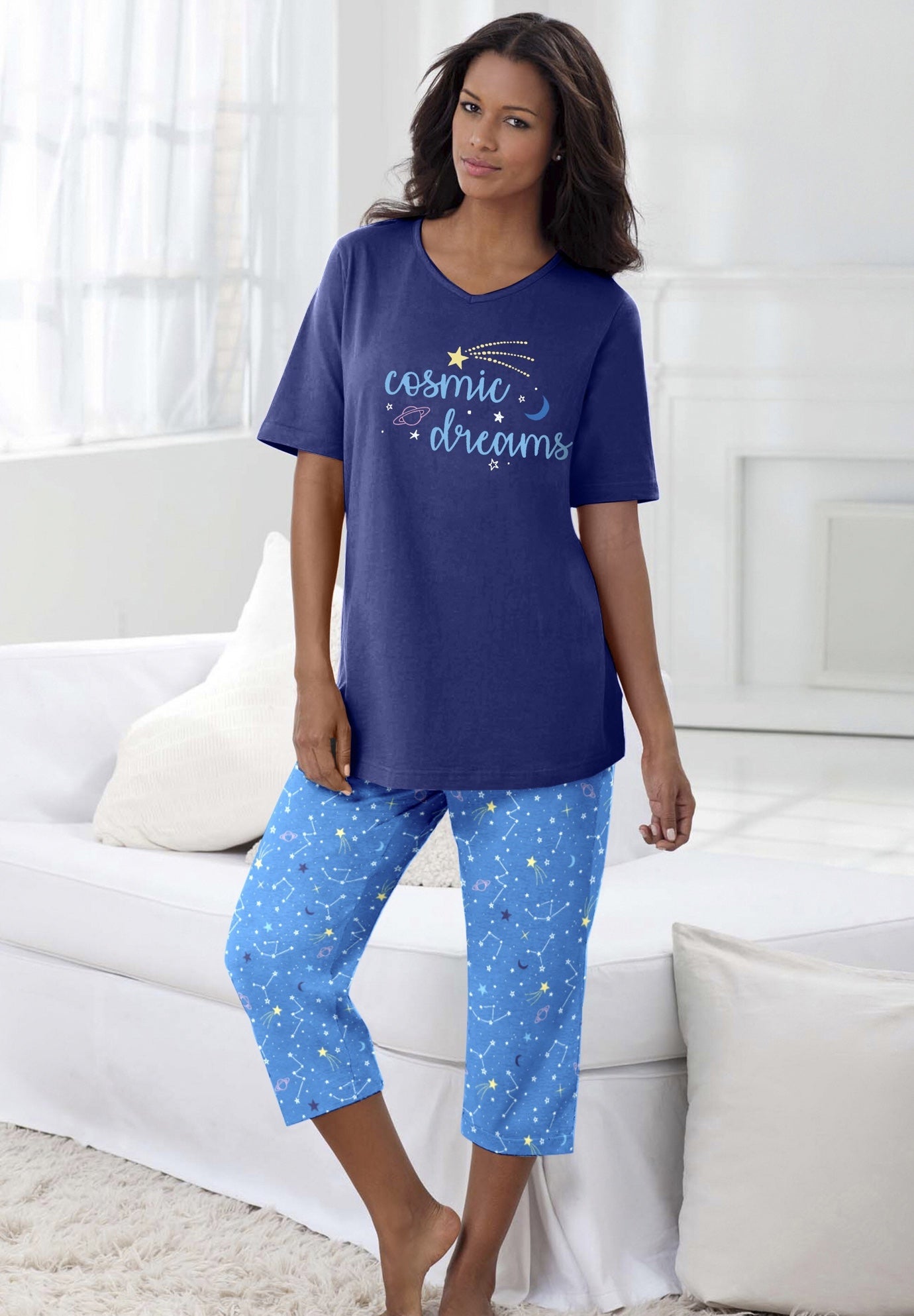 2-Piece Capri PJ Set image number 0