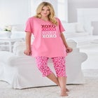 2-Piece Capri PJ Set image number null