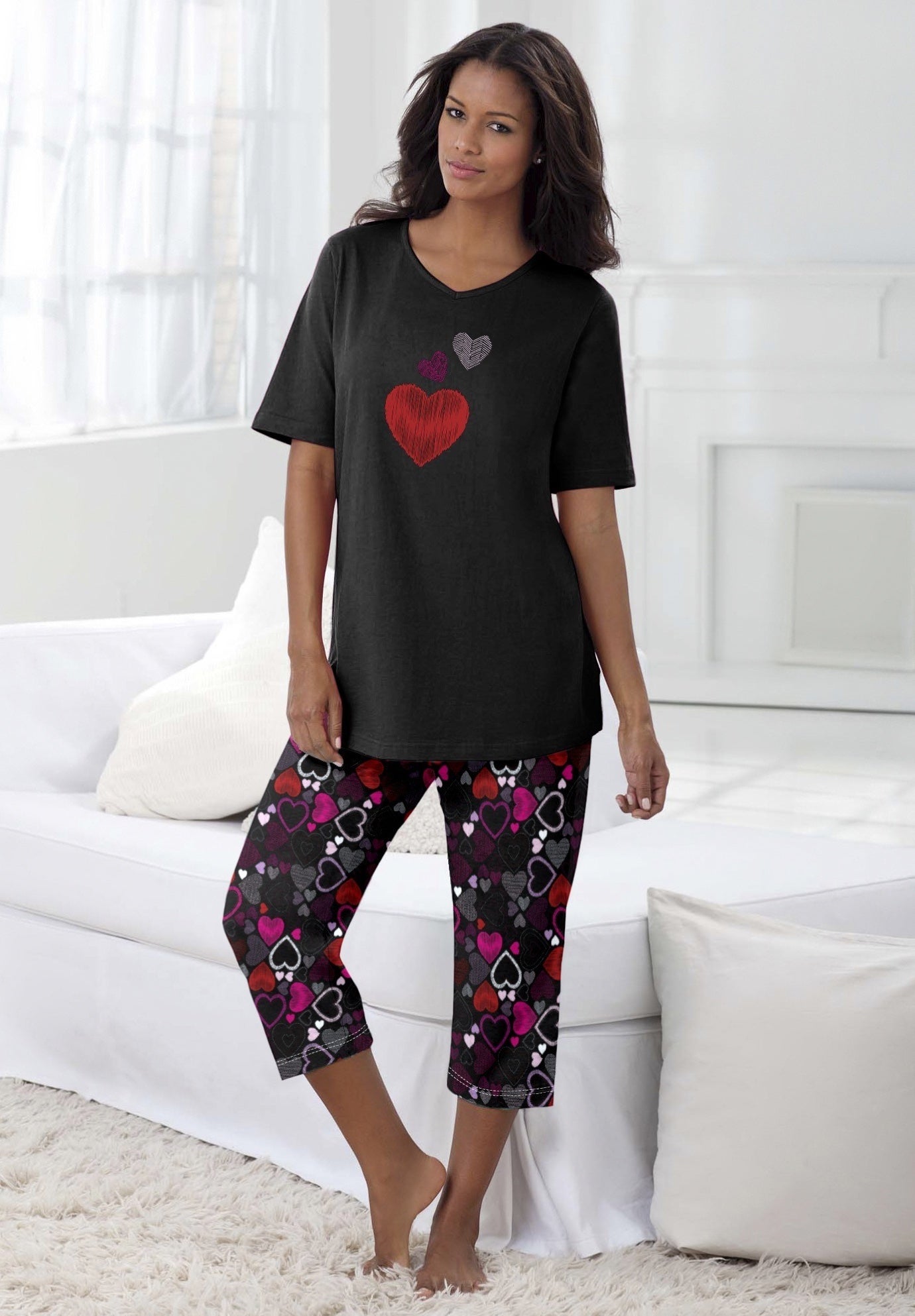 2-Piece Capri PJ Set image number 0