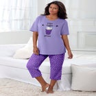 2-Piece Capri PJ Set image number null